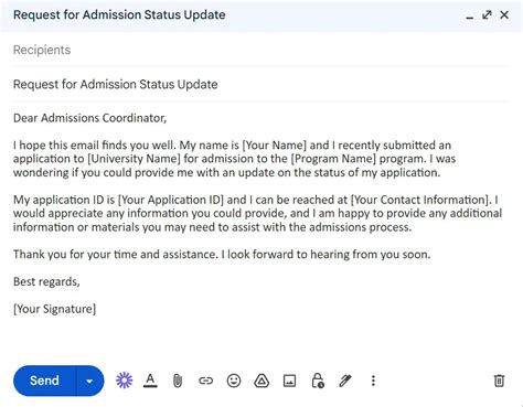 Graduate Email Update .